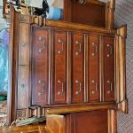 Dark Wood Tall Boy Dresser/We also have the pair of matching Nightstands