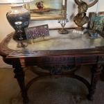 1770s Philadelphia made Onyx Top Carved Table